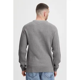 !Solid Rundhalspullover Grau XXL