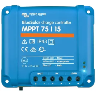 Victron Energy Victron MPPT 75/15 0% MwSt §12 III UstG BlueSolar Laderegler 12/24V 15A