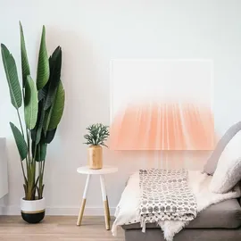 Wiltec Infrarotheizung 290 Watt, energieeffizienter Heizkörper, Wandmontage Elektroheizung , Heizpaneel, IR Heizung