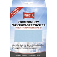 Ballistol Premium Mikrofasertücher Polyester 60 °C waschbar, 2 St.