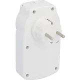 Smart-Home-Steckdose IP44 Weiß 1 St.