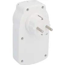 Smart-Home-Steckdose IP44 Weiß 1 St.