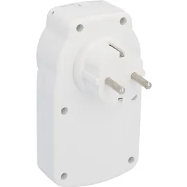 Smart-Home-Steckdose IP44 Weiß 1 St.