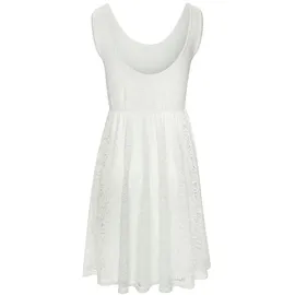 LASCANA Spitzenkleid Kleid Weiß 38