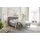 Set One by Musterring Polsterbett Cary 140 x 200 cm Stoff Grau Hellgrau