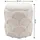 FineBuy Sitzhocker mit Stauraum Stoff 40 x 45 x 40 cm Beige