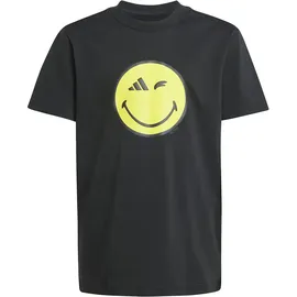 Adidas X Smileyworld Graphics Kurzarm-T-Shirt Black / Bright Yellow / Carbon / White 164