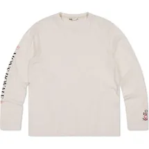 Mons Royale Yonder Merino Organic Cotton Long Sleeve Vintage White L