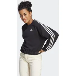 Essentials 3-Streifen Crop Sweatshirt L