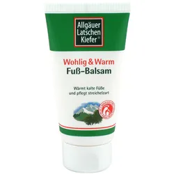 Allgäuer Latschenk. Fuss Balsam wohlig & warm