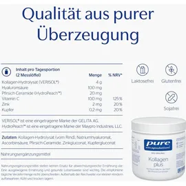 PURE ENCAPSULATIONS Kollagen plus Pulver 140 g