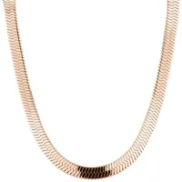 Liebeskind Berlin Extra breite Sleek Chain Edelstahl IP Roségold