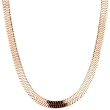 Liebeskind Berlin Extra breite Sleek Chain Edelstahl IP Roségold