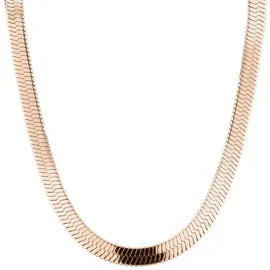 Liebeskind Berlin Extra breite Sleek Chain Edelstahl IP Roségold