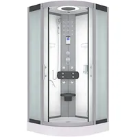 AcquaVapore Komplettdusche Duschkabine Fertigdusche Dusche D58-00M0 80x80 cm ohne 2K Scheiben Versiegelung