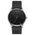 MVMT Classic Black Silver Leder 45 mm D-MM01-BSL