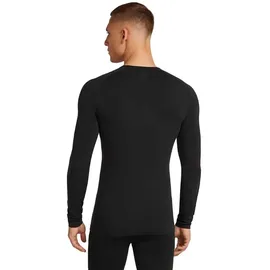 Icebreaker Merino Blend 260 Seamless Langarm-baselayer Schwarz L