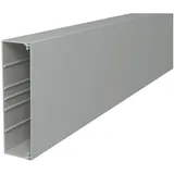 OBO Bettermann Vertr Wand+Deckenkanal m.Obert. 60x210mm,PVC sgr WDK60210GR m.Lochung