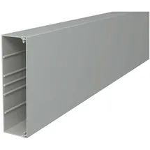 OBO Bettermann Vertr Wand+Deckenkanal m.Obert. 60x210mm,PVC sgr WDK60210GR m.Lochung