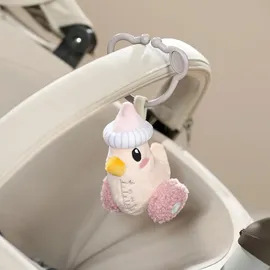 BABY BORN for Babies Plüsch-Fläschchen mit Rassel, Knisterfolie und Clip