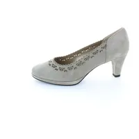 dirndl & bua Trachten-Pumps Modell Schwarzach schlamm, Gr. 37