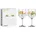3791001 Gin-Glas 700 2er-Set Serie Botanic Lights Nr 1 2 Stück mit Sommerfarben Made in Germany Grün Orange Gelb Rot