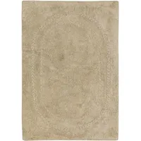 Jute & Co. Bad Madrid Teppich, Farbe, 100% Baumwolle, beige, one Size