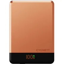 Cygnett MagSlim 10000 mAh, Kabelloses Aufladen, Kupfer