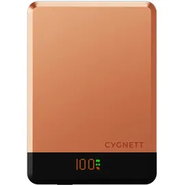 Cygnett MagSlim 10000 mAh, Kabelloses Aufladen, Kupfer