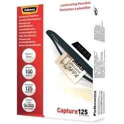 Fellowes Laminating Pouches Capture 125 micron