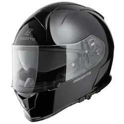 Bogotto V126 Solid Helm, schwarz, Größe XL für Männer