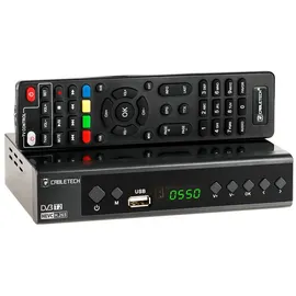 Cabletech DVB-T2-Tuner mit H.265-HEVC-Decoder 10bit Cabletech