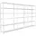 SCHULTE Regalwelt Grundregal Stahl 230 x 260 x 50 cm weiß 18 Böden