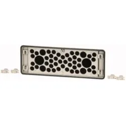 Eaton 044879 Flansch, Durchsteckmoosgummi, IP54, HxBxT=116x329x23mm FL4-D