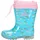 LICO Power Blinky Gummistiefel Türkis/Rosa 28