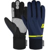 Hike & Ride STORMBLOXX Touch-TEC Wind-wasserabweisend Sporthandschuhe Laufen Radfahren Wandern Touchscreen Winter-Handschuhe, blau/gelb, 9,5