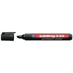 edding 330 Permanentmarker schwarz 1,0 - 5,0 mm, 1 St.