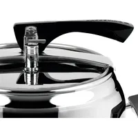 Lagostina La Classica 5 l 22 cm mit Korb, Rezeptar und Ökodose grau