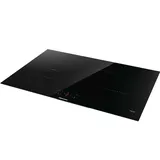 Hisense HI8421BSC Ebene Kochen Induktion Schwarz 80 CM 4 Zonen, unabhängige Steuerung 1 Zone Connect Zone, Timer,