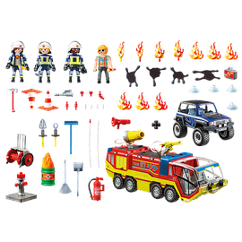 Playmobil City Action Feuerwehreinsatz mit Löschfahrzeug 70557