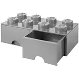 LEGO Brick Drawer 8 - Stone Grey