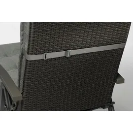 sunnypillow Liegenauflage 190 x 60 x 9 cm grau 1 St.