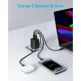 Anker 336 Ladegerät 2x USB-C 1x USB-A 67W schwarz