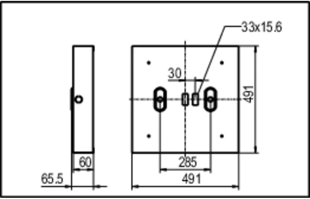 Ridi-Leuchten LED-Anbauleuchte LENSES-AQ04 #0627594