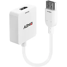 Lindy HDMI auf DisplayPort Konverter Weiß