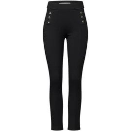 street one studio Damen, Hose mit Knopfdetails - 46W