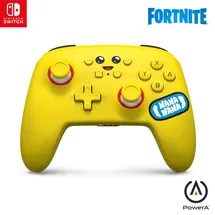 PowerA FORTNITE Peely kabelloser Controller Gelb für Nintendo Switch, Switch Lite, OLED