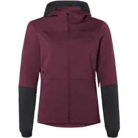 Vaude Damen Qimsa Hoodie Softshell Jacke (Größe S, lila)