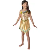 Mädchen Offiziell Disney Prinzessin Pocahontas Indianer Wilder Westen Büchertag Woche Halloween Party Kostüm Kleid Outfit 3-8 Jahre - 3-4 Years