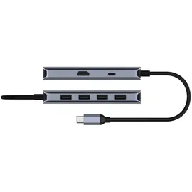 Cudy 6-IN-1 USB-C Hub with 4K HDMI